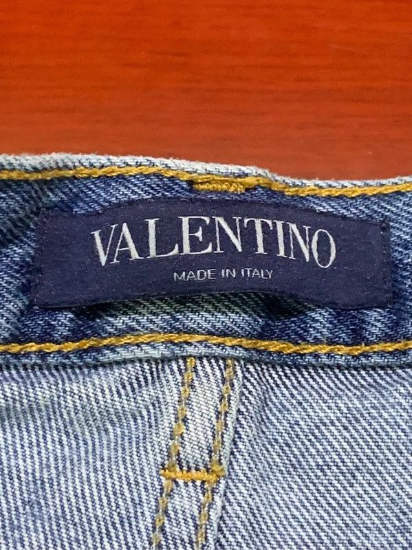 Valentino Valentino Blue Denim Women's Casual Pants 0089 Size 27" / US 4 / IT 40 - 6 Thumbnail