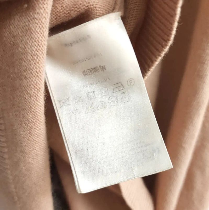 Valentino Valentino Women's Khaki Wool Printed Sweater 0089 Size M / US 6-8 / IT 42-44 - 6 Thumbnail