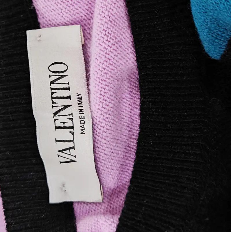 Valentino Valentino Colorful Wool Graphic Sweater for Women 0089 Size S / US 4 / IT 40 - 5 Thumbnail