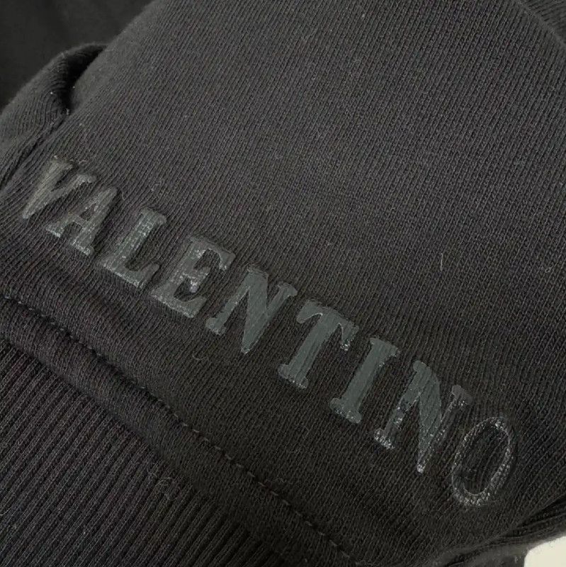 Valentino Valentino Black Long Sleeve Hoodie with Butterfly 0089 Size XS / US 0-2 / IT 36-38 - 5 Thumbnail