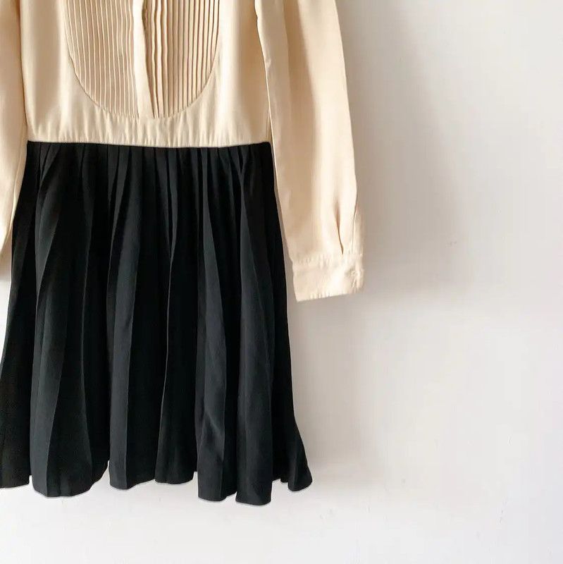 Valentino Valentino Colorblock Long Sleeve Dress 0089 Size M / US 6-8 / IT 42-44 - 5 Thumbnail