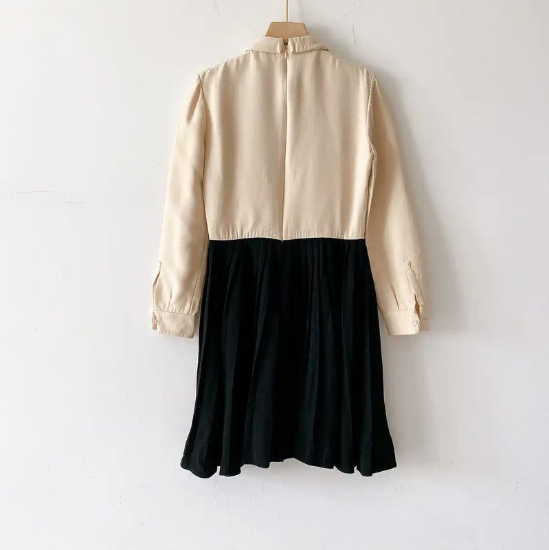 Valentino Valentino Colorblock Long Sleeve Dress 0089 Size M / US 6-8 / IT 42-44 - 2 Thumbnail