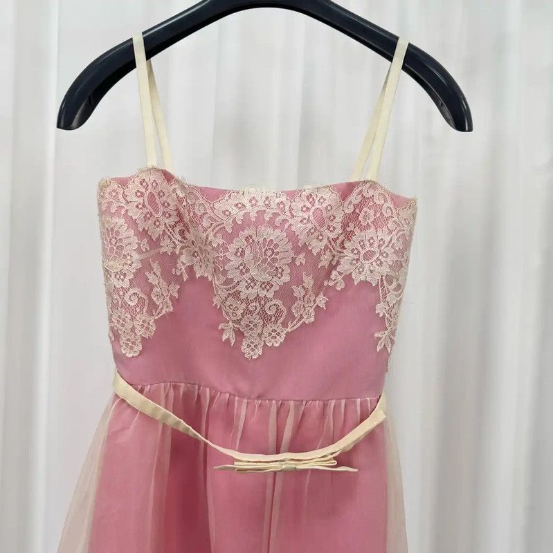 Valentino Valentino Pink Silk Floral Summer Dress 0089 Size M / US 6-8 / IT 42-44 - 3 Thumbnail