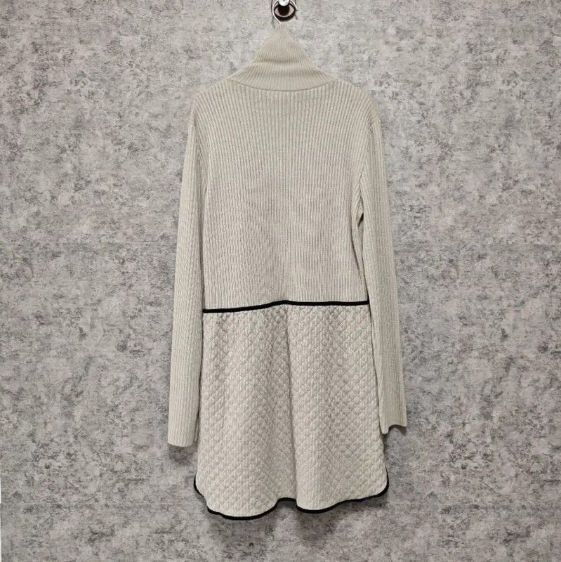 Valentino Valentino Beige Cotton Midi Dress for Women 0089 Size L / US 10 / IT 46 - 2 Thumbnail