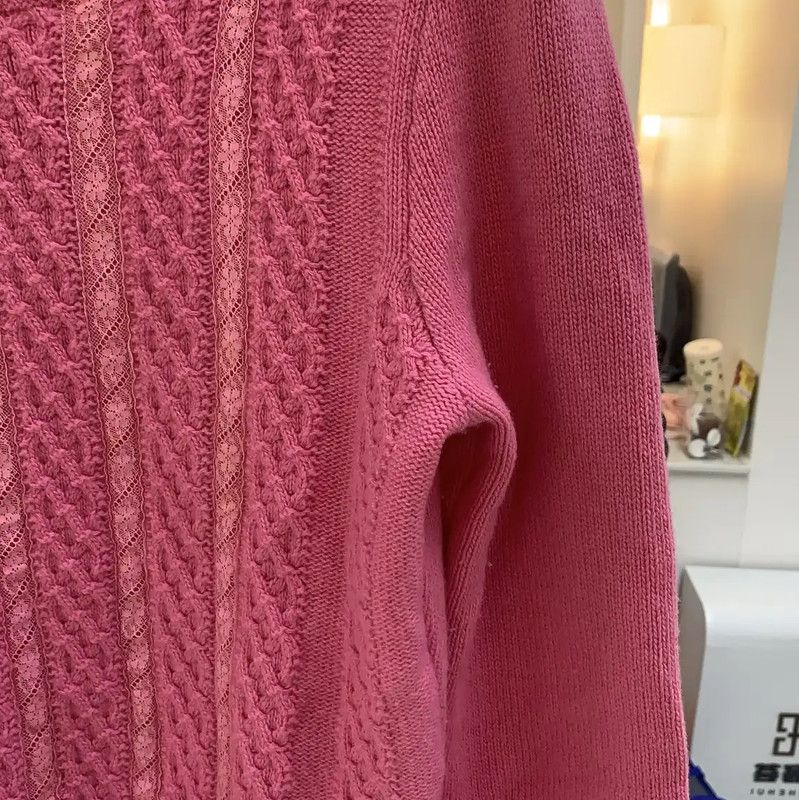 Valentino Valentino Knit Wool Blend Pullover for Women 0089 Size M / US 6-8 / IT 42-44 - 4 Thumbnail