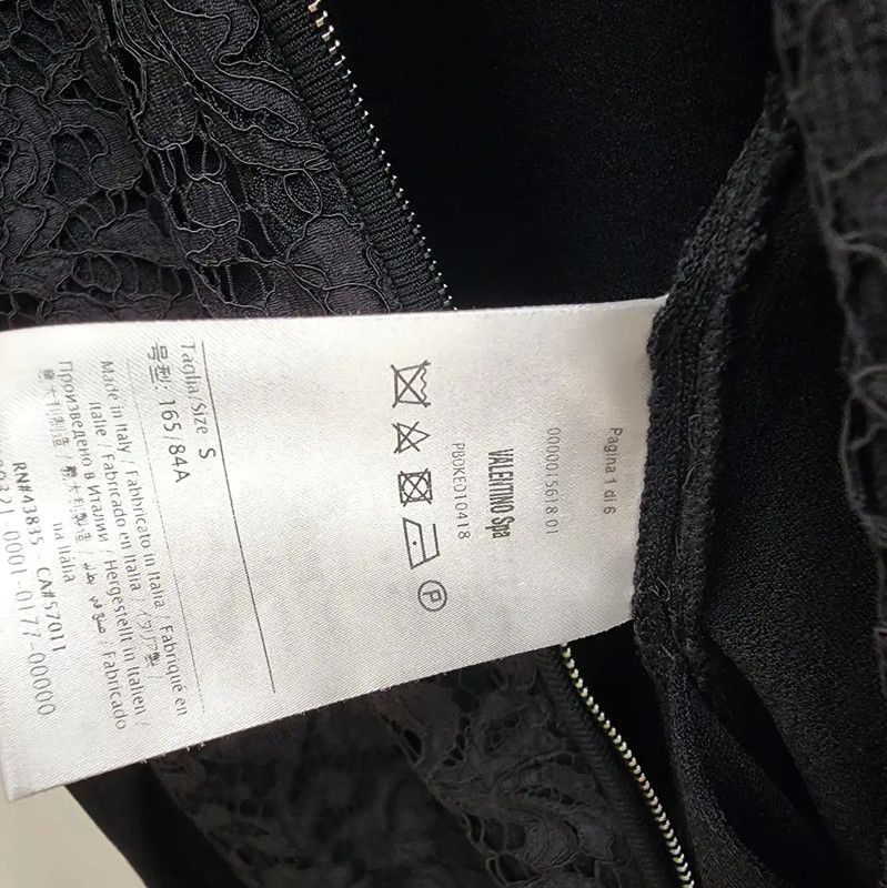 Valentino Valentino Black Knit Cardigan for Women 0089 Size S / US 4 / IT 40 - 5 Thumbnail