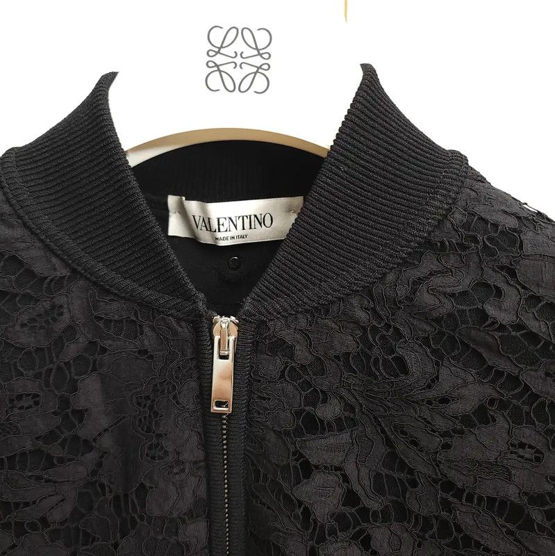 Valentino Valentino Black Knit Cardigan for Women 0089 Size S / US 4 / IT 40 - 4 Thumbnail