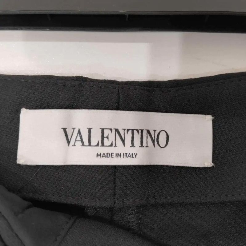Valentino Valentino Black A-Line Skirt in Size L 0089 Size 36" / US 14 / IT 50 - 3 Thumbnail