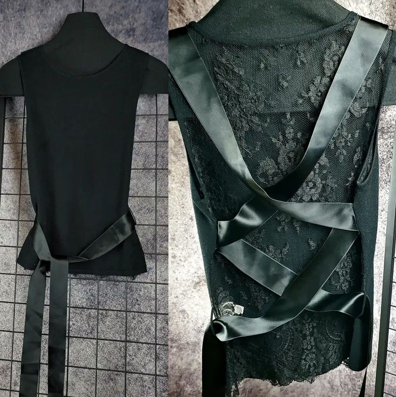 Valentino Valentino Black Cashmere Blend Embroidered Sweater 0089 Size M / US 6-8 / IT 42-44 - 3 Thumbnail