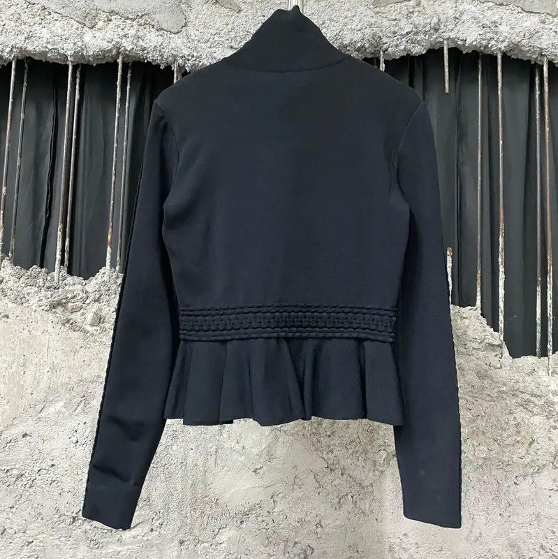 Valentino Valentino Women's Black Spring Autumn Jacket 0089 Size S / US 4 / IT 40 - 2 Thumbnail