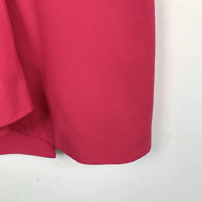 Valentino Valentino Red Wool Dress for Women 0089 Size M / US 6-8 / IT 42-44 - 4 Thumbnail