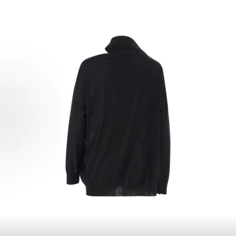 Valentino Valentino Black Cotton Women’s Sweater 0089 Size S / US 4 / IT 40 - 7 Thumbnail
