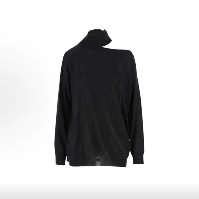 Valentino Valentino Black Cotton Women’s Sweater 0089 Size S / US 4 / IT 40 - 8 Thumbnail