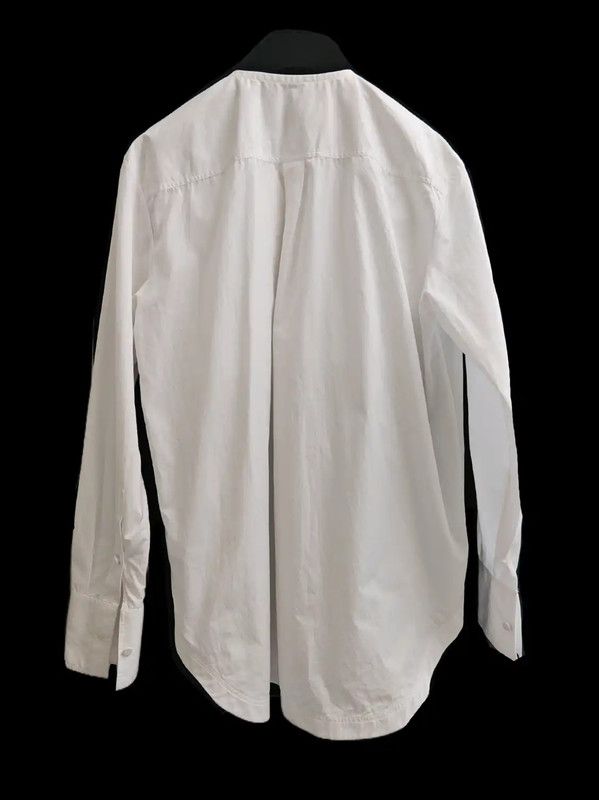 Valentino Valentino White Cotton Long Sleeve Shirt 0089 Size S / US 4 / IT 40 - 2 Thumbnail