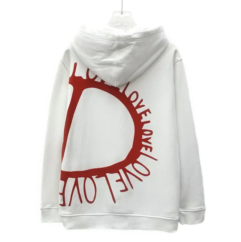 Valentino Valentino White Cotton Women's Hoodie 0089 Size S / US 4 / IT 40 - 2 Thumbnail