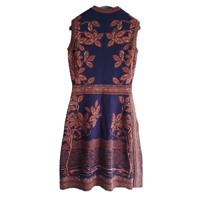 Valentino Valentino Colorful Printed Sleeveless Dress for Women 0089 Size L / US 10 / IT 46 - 2 Thumbnail
