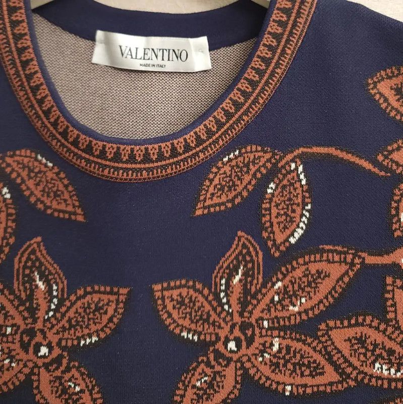 Valentino Valentino Colorful Printed Sleeveless Dress for Women 0089 Size L / US 10 / IT 46 - 3 Thumbnail
