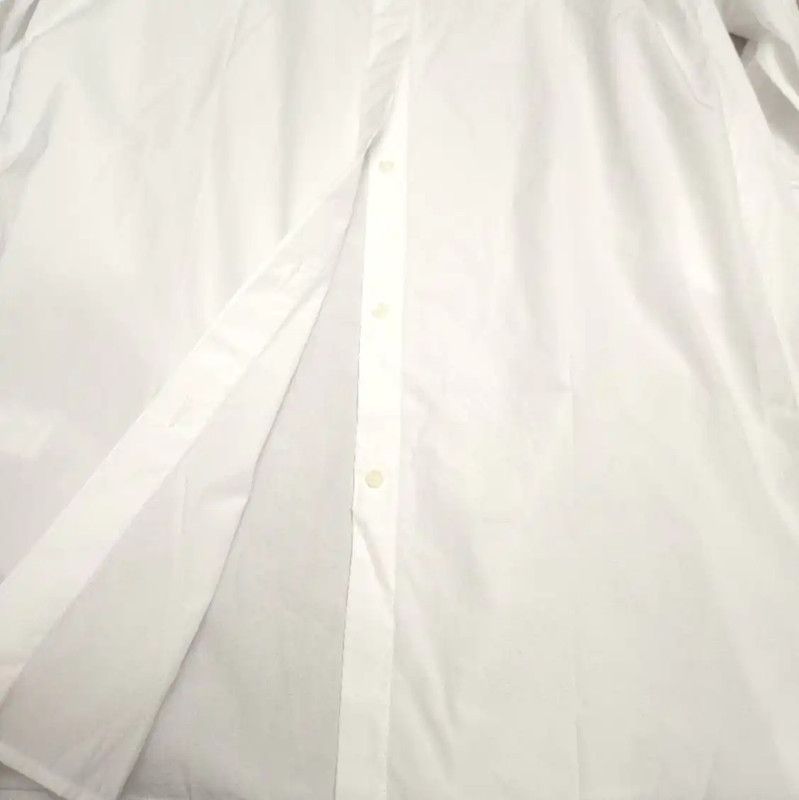 Valentino Valentino White Cotton Long Sleeve Dress 0089 Size M / US 6-8 / IT 42-44 - 6 Thumbnail