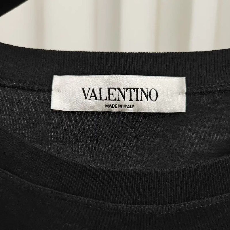 Valentino Valentino Black Long Sleeve Cotton Shirt 0089 Size ONE SIZE - 6 Thumbnail