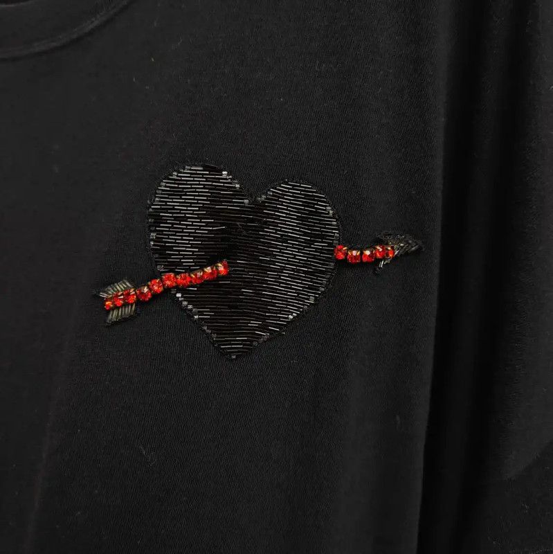 Valentino Valentino Black Long Sleeve Cotton Shirt 0089 Size ONE SIZE - 5 Thumbnail