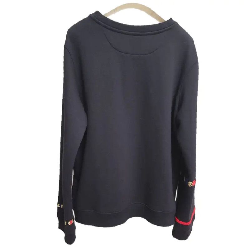 Valentino Valentino Cotton Embroidered Long Sleeve Top 0089 Size L / US 10 / IT 46 - 2 Thumbnail