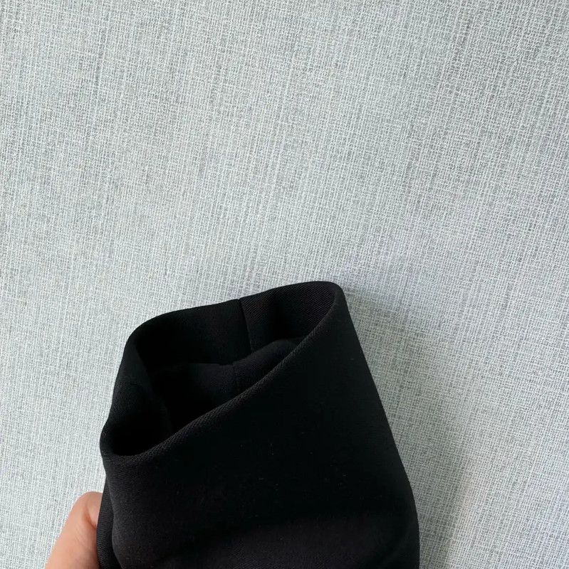 Valentino Valentino Women's Black Wool Mid-Length Coat 0089 Size S / US 4 / IT 40 - 3 Thumbnail