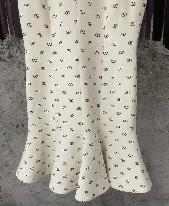 Valentino Valentino Summer Short Sleeve Dress in Off-White 0089 Size ONE SIZE - 4 Thumbnail