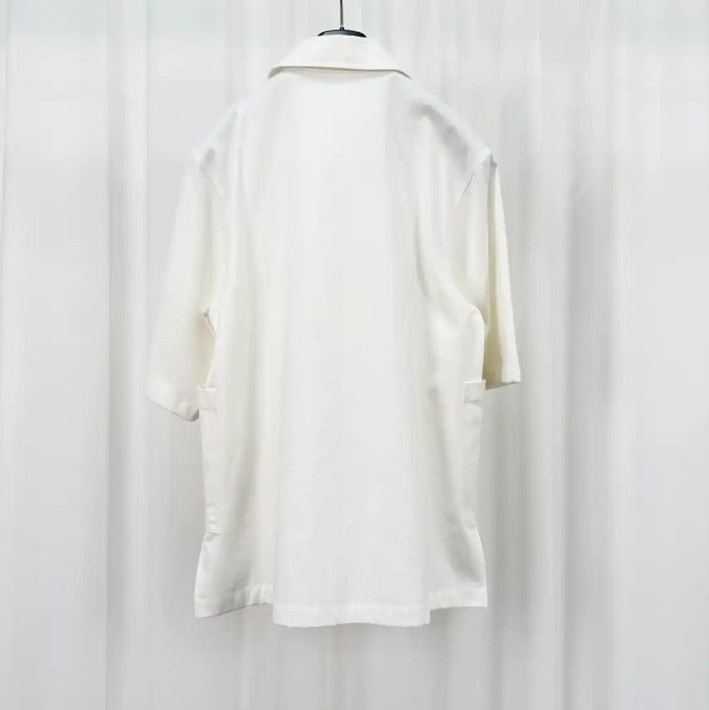 Valentino Valentino Summer White Cotton Blouse for Women 0089 Size M / US 6-8 / IT 42-44 - 2 Thumbnail