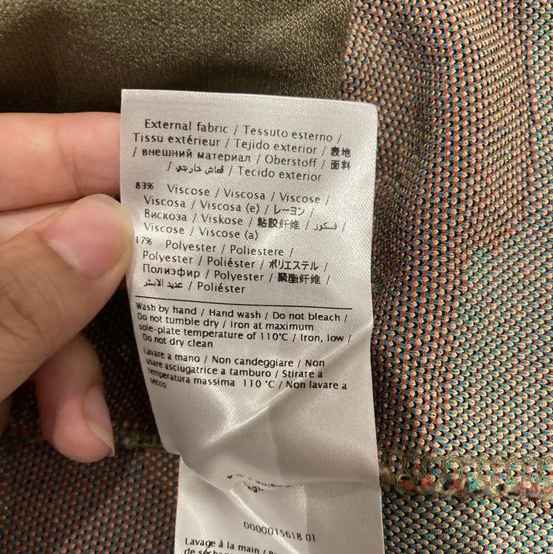 Valentino Valentino Multicolor Camouflage Long Sleeve Cardigan 0089 Size M / US 6-8 / IT 42-44 - 5 Thumbnail