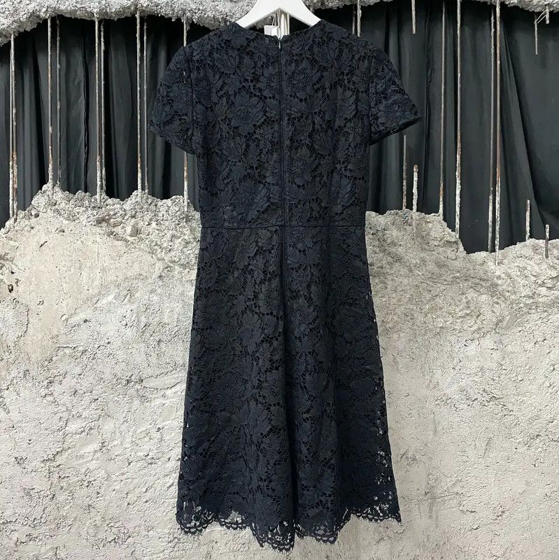 Valentino Valentino Black Lace Women's Dress 0089 Size ONE SIZE - 2 Thumbnail