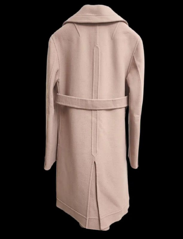 Valentino Valentino Beige Wool Long Coat for Women 0089 Size L / US 10 / IT 46 - 2 Thumbnail