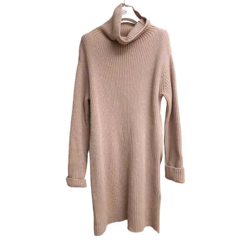 Valentino Valentino Khaki Wool Midi Dress for Women 0089 Size S / US 4 / IT 40 - 3 Thumbnail