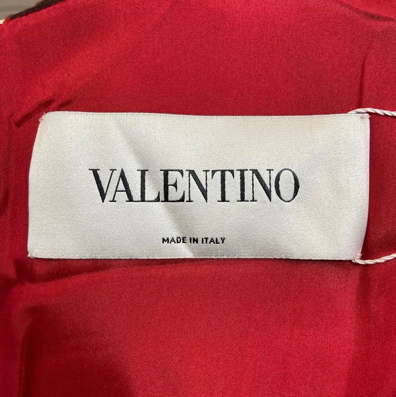 Valentino Valentino Color Block Wool Dress for Women 0089 Size S / US 4 / IT 40 - 4 Thumbnail