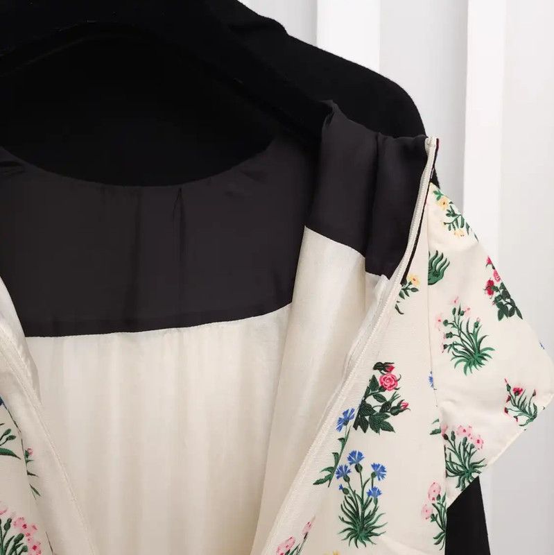 Valentino Valentino Floral Print Short Dress for Women 0089 Size M / US 6-8 / IT 42-44 - 6 Thumbnail
