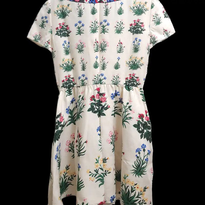 Valentino Valentino Floral Print Short Dress for Women 0089 Size M / US 6-8 / IT 42-44 - 2 Thumbnail