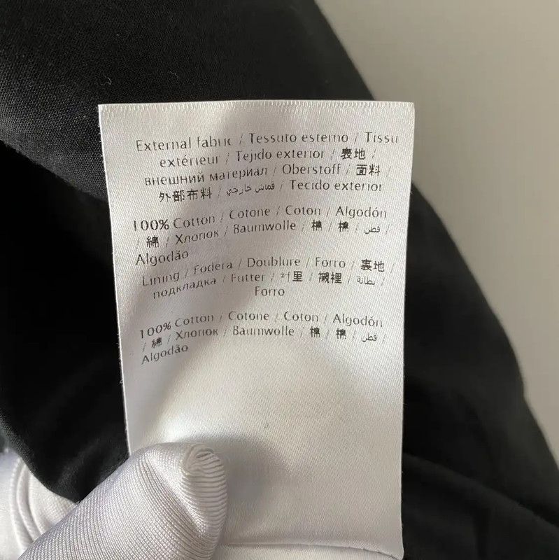 Valentino Valentino Black Cotton Mid-Length Women's Trench Coat 0089 Size M / US 6-8 / IT 42-44 - 9 Thumbnail