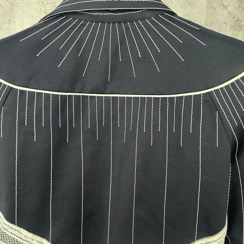 Valentino Valentino Black Cotton Women's Jacket 0089 Size S / US 4 / IT 40 - 3 Thumbnail