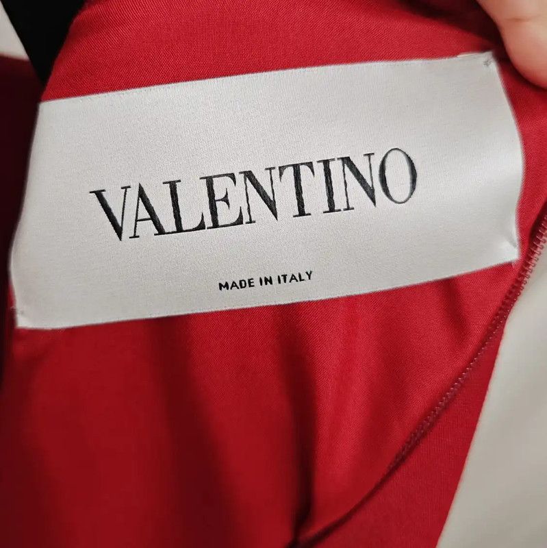 Valentino Valentino Red Wool Dress for Women 0089 Size S / US 4 / IT 40 - 6 Thumbnail