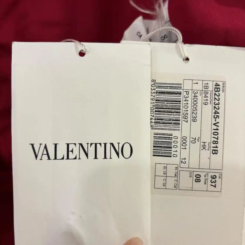 Valentino Valentino Silk Short Sleeve Cardigan for Women 0089 Size L / US 10 / IT 46 - 6 Thumbnail