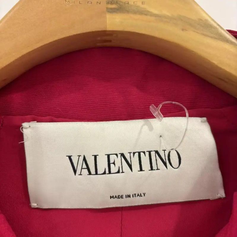 Valentino Valentino Silk Short Sleeve Cardigan for Women 0089 Size L / US 10 / IT 46 - 4 Thumbnail