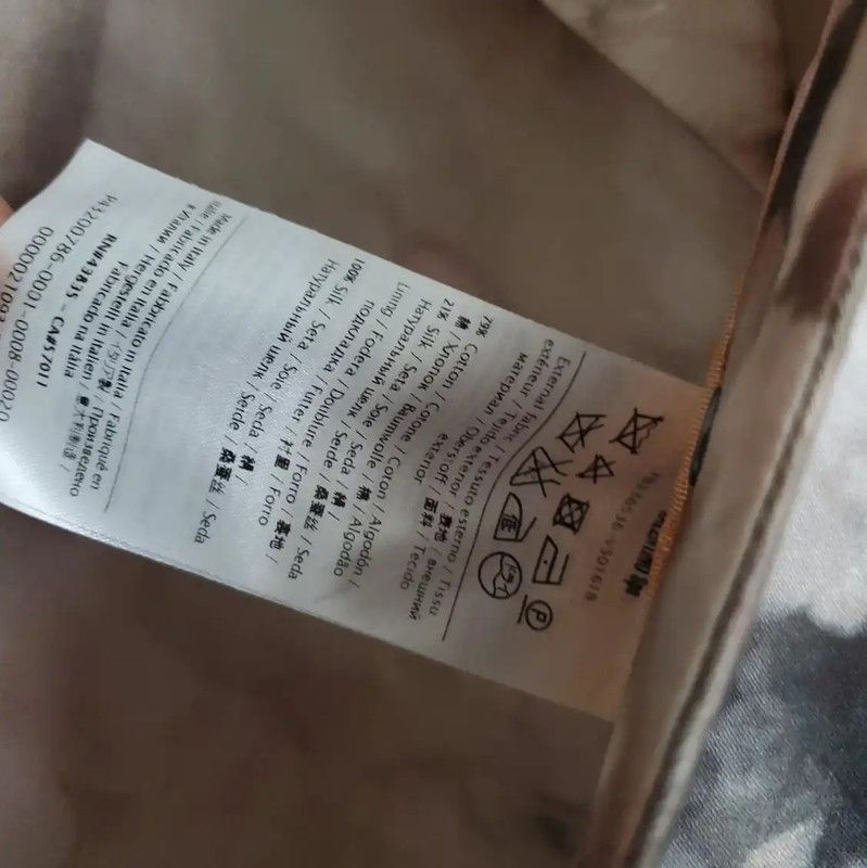Valentino Valentino Long Silk Printed Trench Coat for Women 0089 Size S / US 4 / IT 40 - 5 Thumbnail