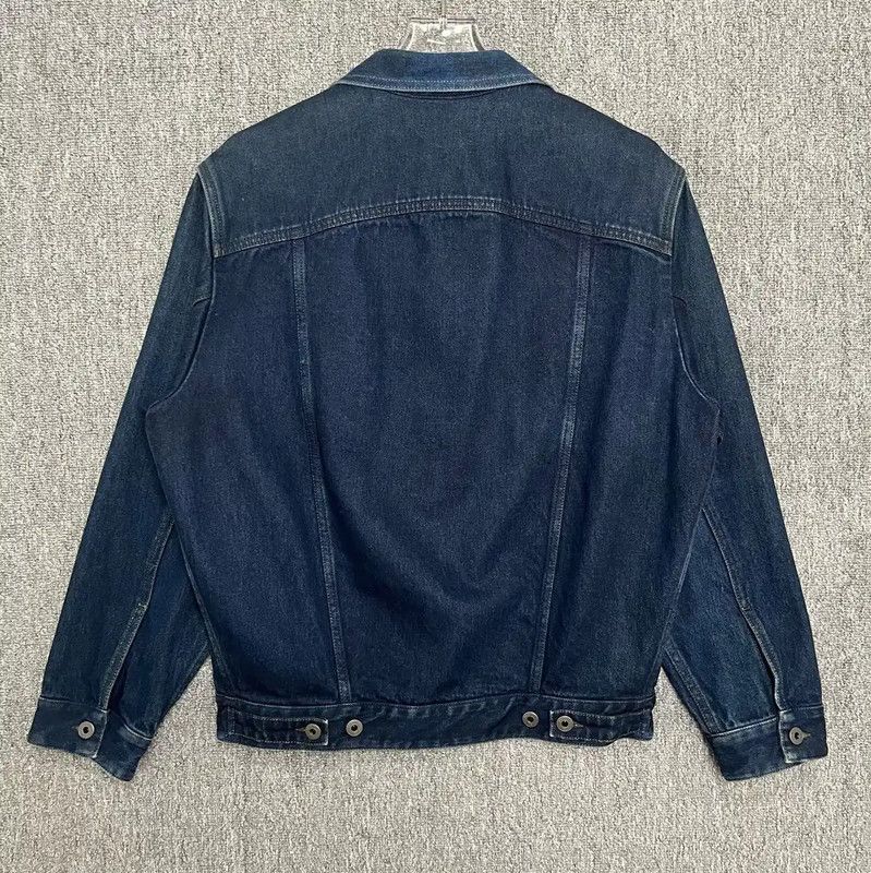 Valentino Valentino Blue Denim Women's Jacket with Logo 0089 Size M / US 6-8 / IT 42-44 - 2 Thumbnail