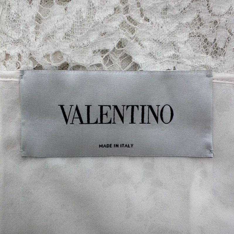 Valentino Valentino White Lace Women's Dress 0089 Size S / US 4 / IT 40 - 8 Thumbnail