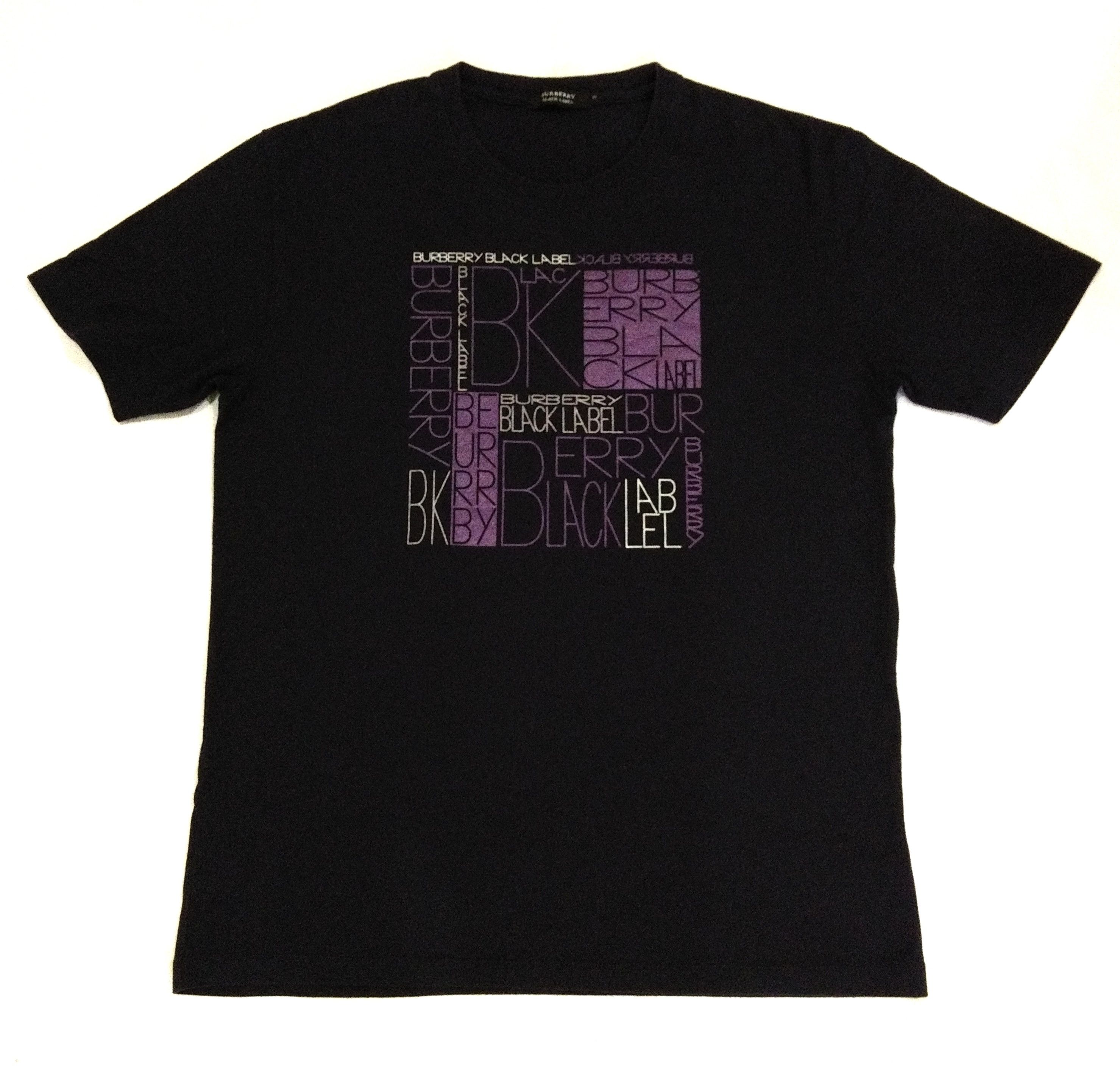 burberry t shirt black colour