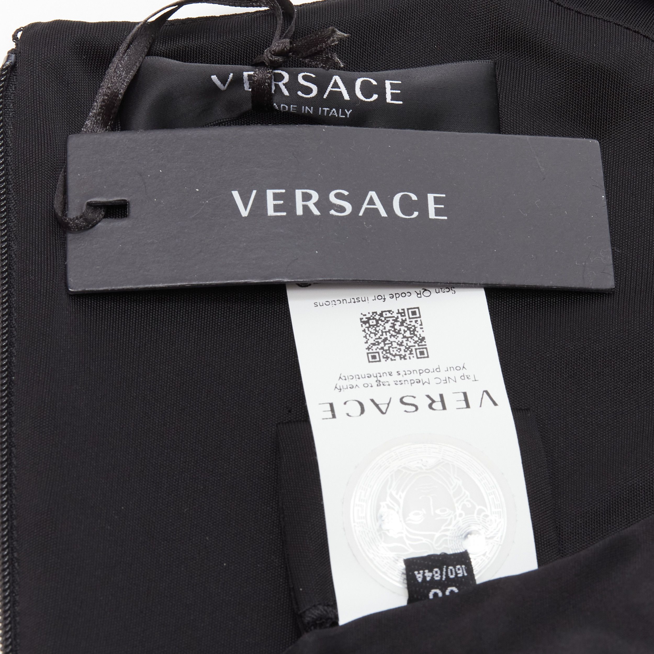 Versace VERSACE 2021 Tresor De La Mer gold Medusa bustier harness dress IT38 XS Size XS / US 0-2 / IT 36-38 - 9 Thumbnail