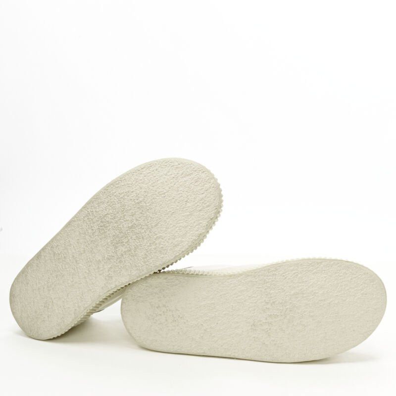 Jil Sander new JIL SANDER light beige leather chunky rubber platform sole sneaker EU40 Size US 10 / IT 40 - 11 Thumbnail