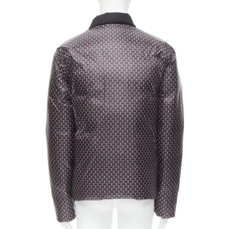 Fendi new FENDI Reversible black Monster Bug Eye nylon goose down puffer jacket EU46 S Size US S / EU 44-46 / 1 - 6 Thumbnail
