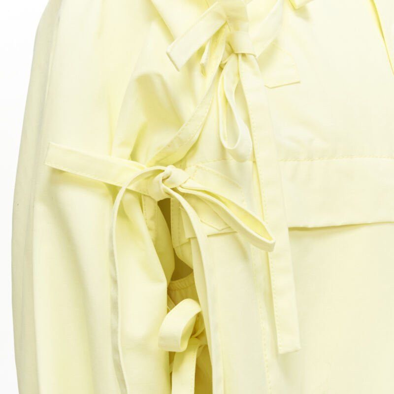 Louis Vuitton rare LOUIS VUITTON 2020 Runway yellow detachable tie sleeves parka jacket FR46 S Size US S / EU 44-46 / 1 - 7 Thumbnail