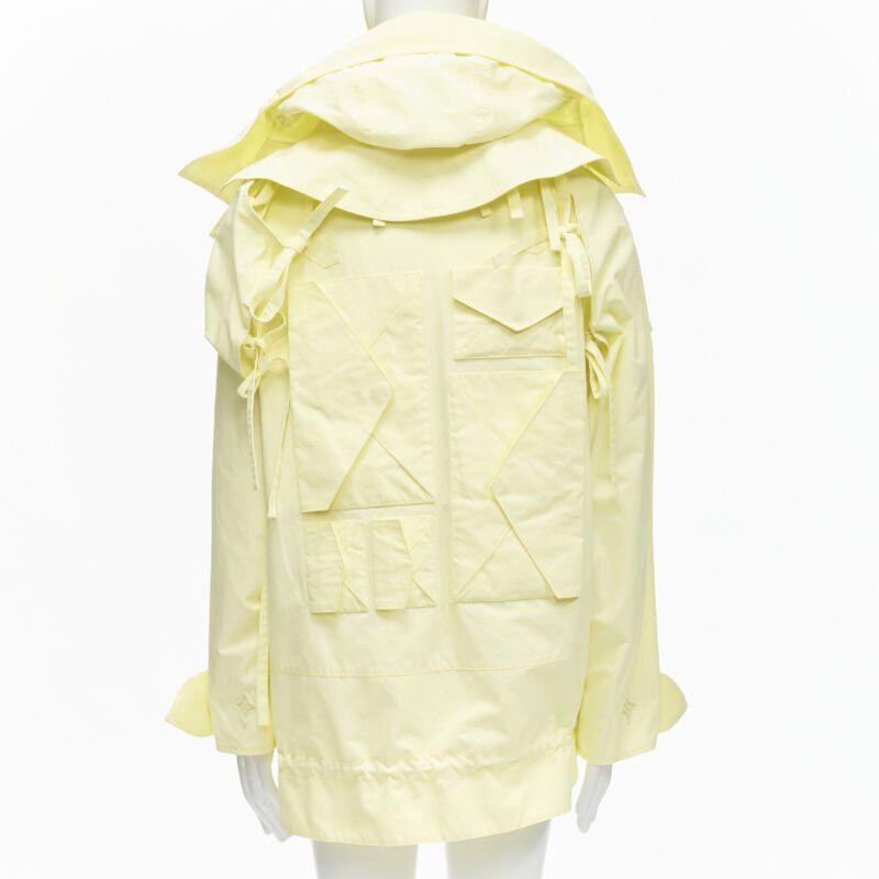 Louis Vuitton rare LOUIS VUITTON 2020 Runway yellow detachable tie sleeves parka jacket FR46 S Size US S / EU 44-46 / 1 - 2 Thumbnail
