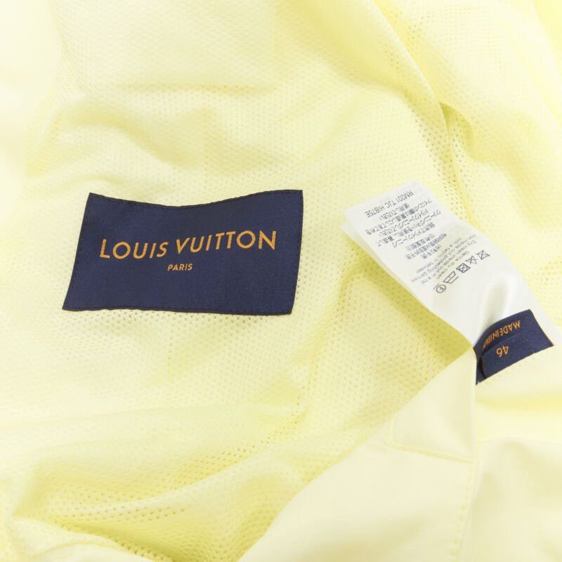 Louis Vuitton rare LOUIS VUITTON 2020 Runway yellow detachable tie sleeves parka jacket FR46 S Size US S / EU 44-46 / 1 - 12 Thumbnail